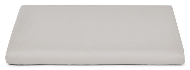 Light Grey Flat Sheet: 100% Organic Cotton
