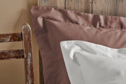 Earthy Pink Oxford Pillowcases (Set of 2): 100% Organic Cotton