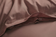 Luxury Earthy Pink Cotton Duvet Cover: 100% Organic