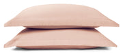 Rose Pink Oxford Pillowcases (Set of 2): 100% Organic Cotton