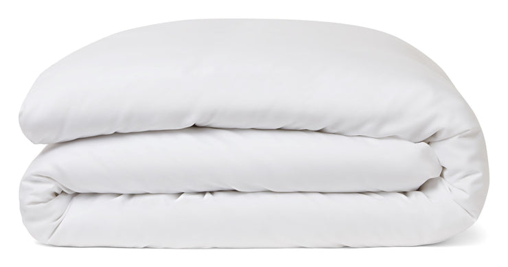 Luxury White Cotton Duvet Cover: 100% Organic