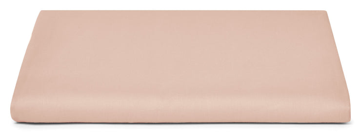 Rose Pink Flat Sheet: 100% Organic Cotton