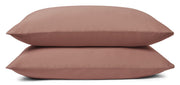Earthy Pink Pillowcase (Set of 2): 100% Organic Cotton